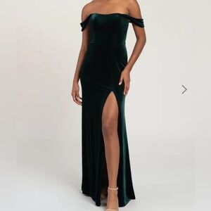 Jenny Yoo Issa Dress - Emerald Green